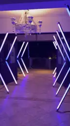 Video real de Túnel LED Pixel